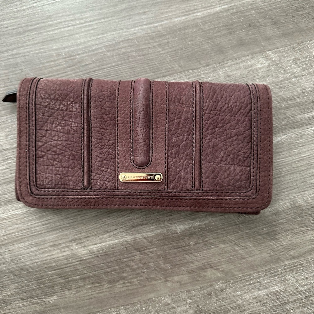 BURBERRY Wallet~ Suede